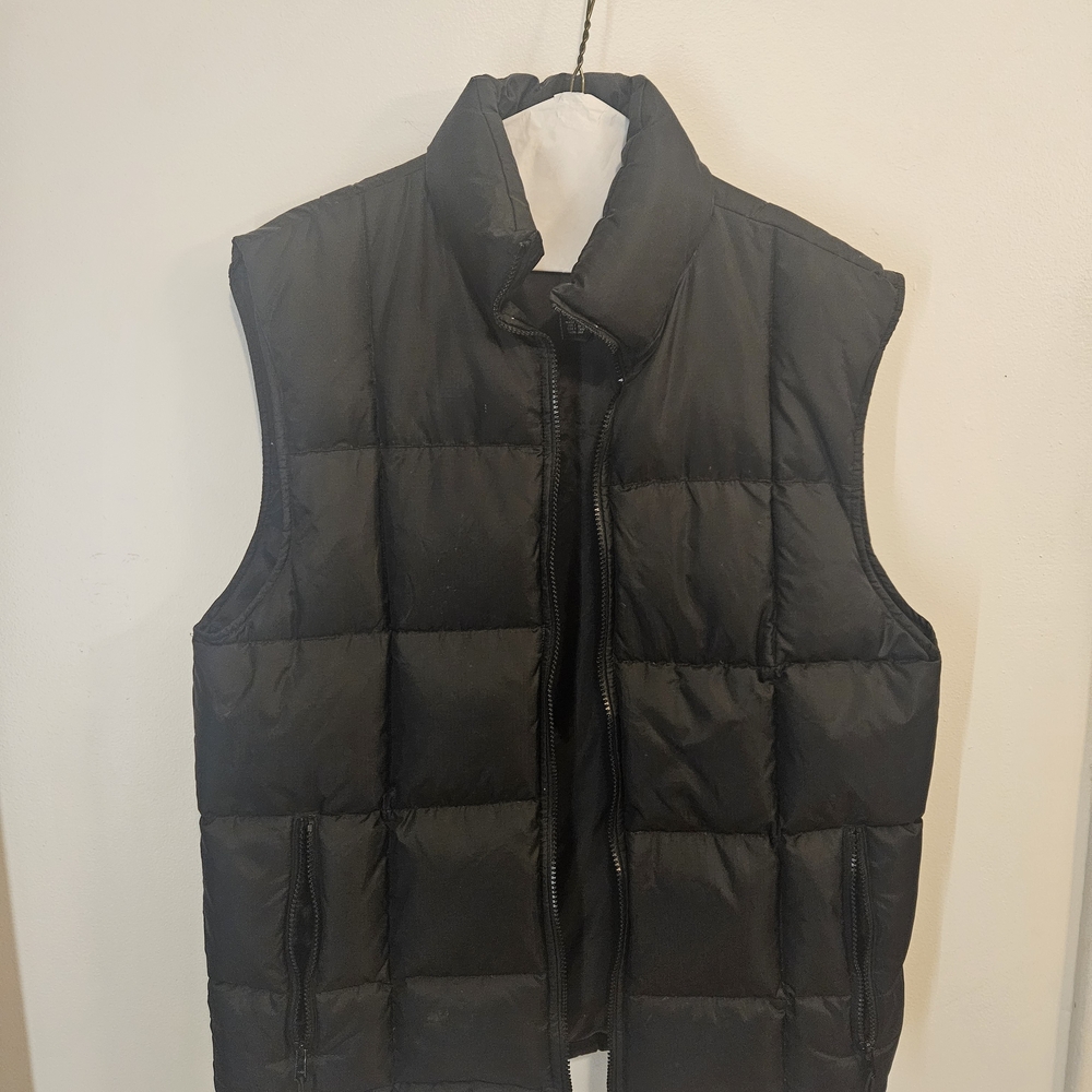 Men's Puffer Black Vest